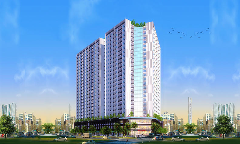 Cất nóc dự án P.H Complex Nha Trang