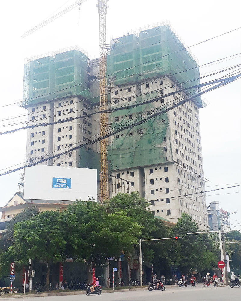 Nghệ An: Cho thuê đất 20 năm xây chung cư, sau 14 năm chưa xong…