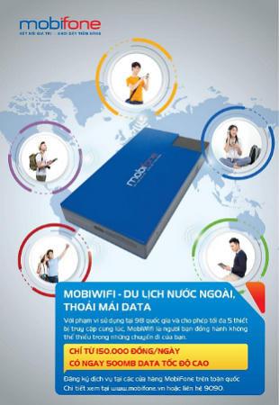 Chỉ từ 30.000 đồng, đi vòng quanh thế giới vẫn có wifi dùng