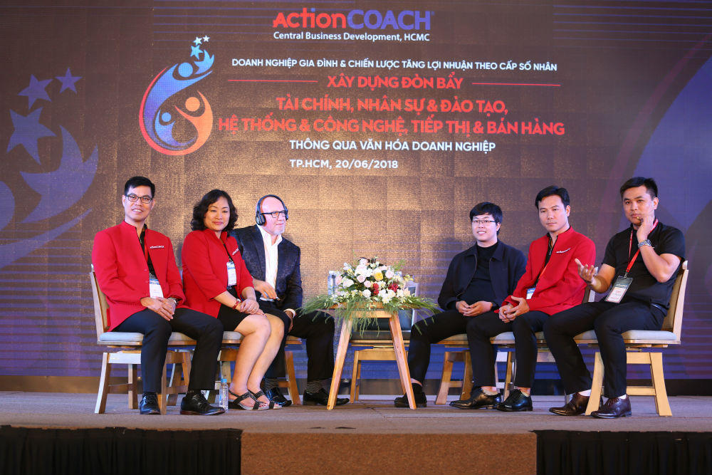 ActionCOACH CBD Firm tổ chức Chuỗi sự kiện Doanh nghiệp gia đình & chiến lược tăng lợi nhuận theo cấp số nhân