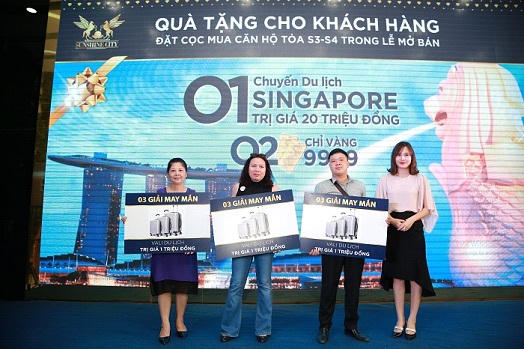 Sôi động lễ mở bán 2 tòa trung tâm nhất dự án Sunshine City