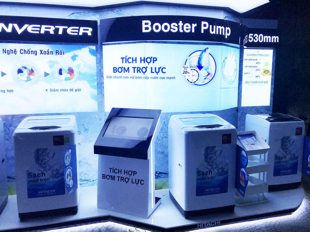 Hitachi giới thiệu các dòng sản phẩm chất lượng cao, nâng tầm cuộc sống