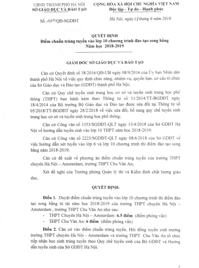 Khúc mắc quanh việc tuyển sinh đào tạo song bằng tú tài THPT tại Hà Nội
