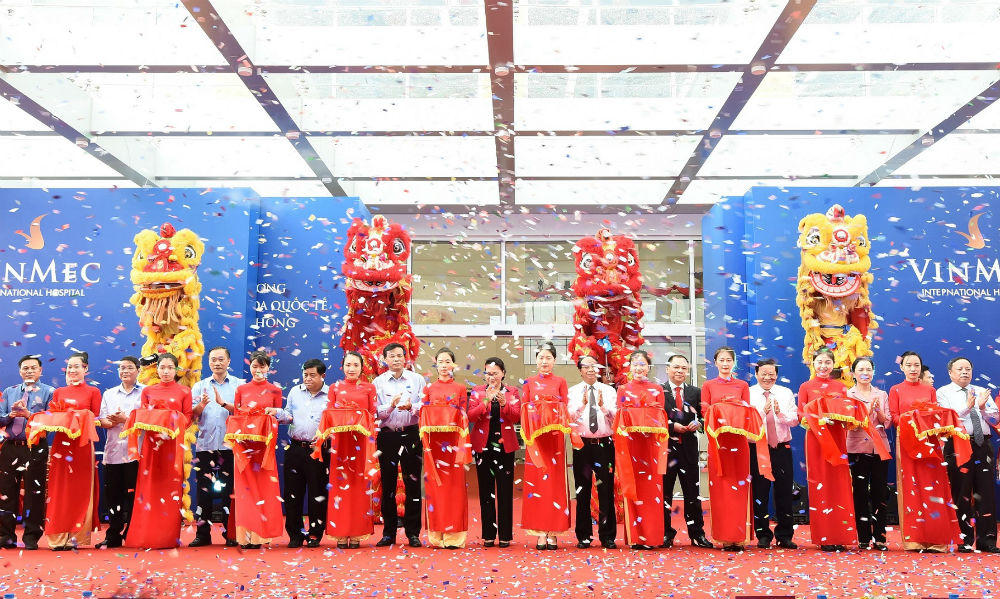 Khai trương Bệnh viện Đa khoa quốc tế Vinmec Hải Phòng