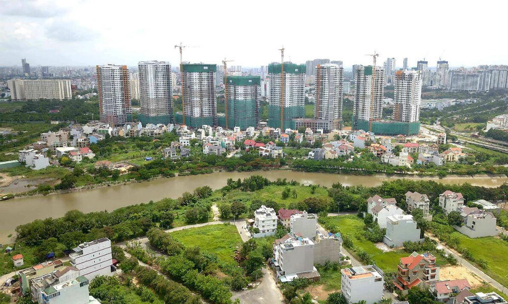 "Đại lộ mặt trời" ấn tượng tại khu Đông TP.HCM dần hình thành