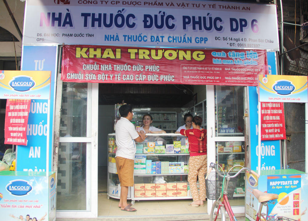 Chuỗi nhà thuốc Đức Phúc: Sức khỏe cho gia đình bạn