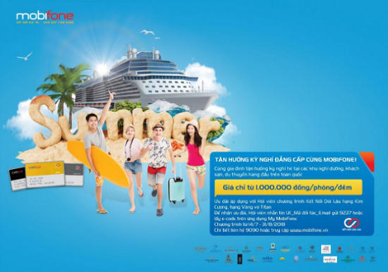 MobiFone: Kỳ nghỉ hạng sang giá mềm tặng thuê bao thân thiết