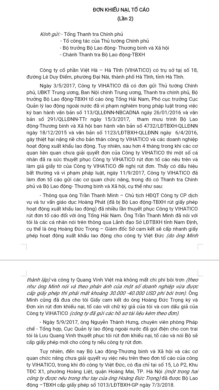 Doanh nghiệp đề nghị làm rõ dấu hiệu bị giả mạo chữ ký