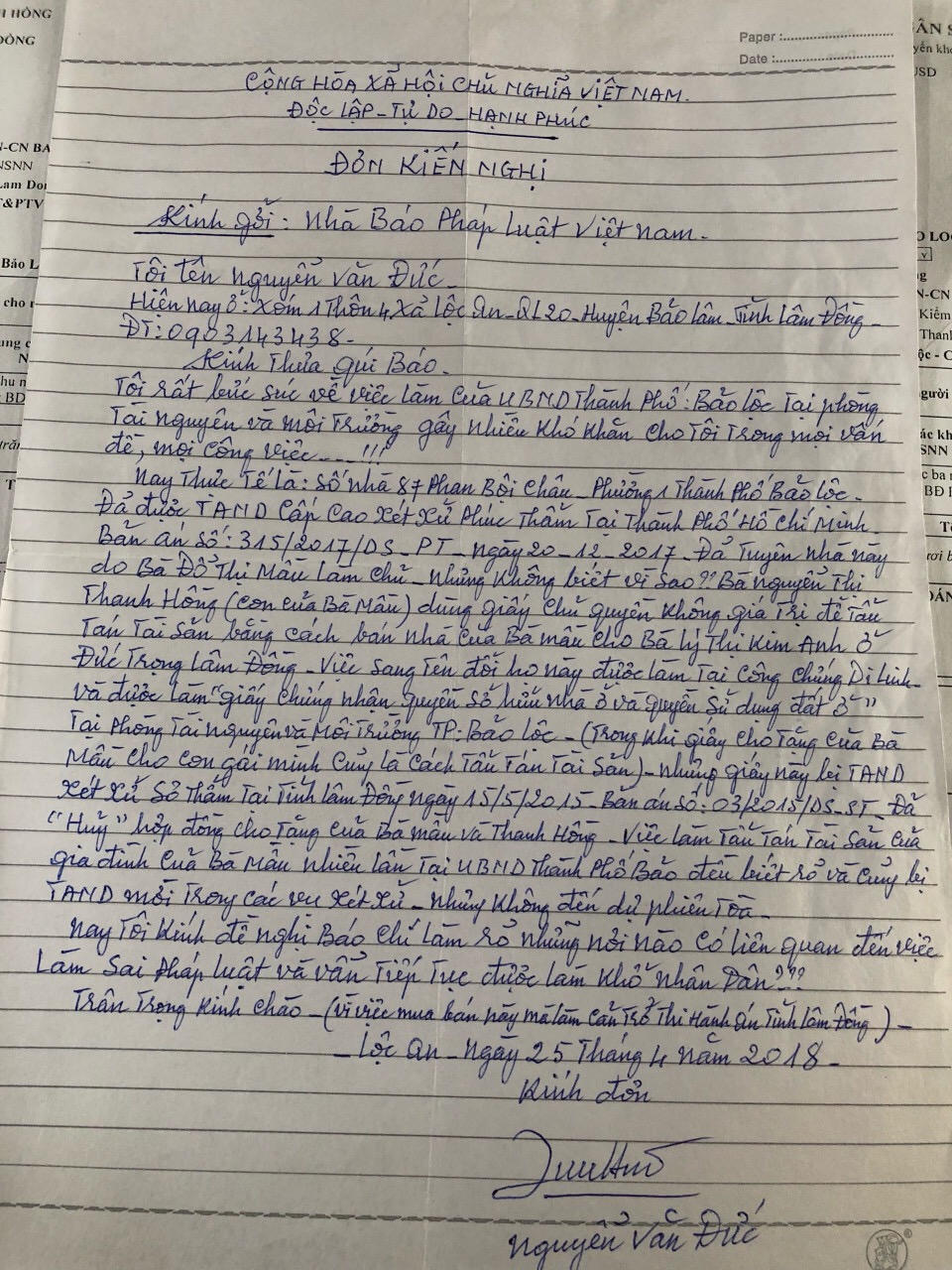 Tiếp bài “Bị đơn không còn tài sản thi hành án, Chi nhánh Văn phòng đăng ký đất đai có vô can?”: Nhiều sai phạm trong quá trình cập nhật biến động tài sản?
