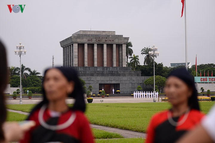 Thiêng liêng lễ chào cờ ngày Quốc khánh 2/9 trên Quảng trường Ba Đình