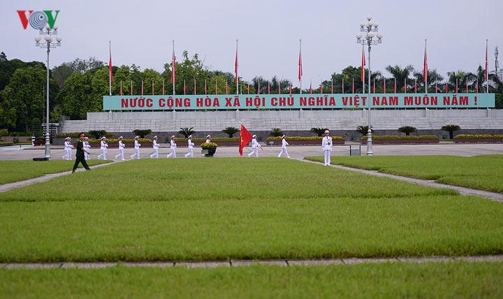 Thiêng liêng lễ chào cờ ngày Quốc khánh 2/9 trên Quảng trường Ba Đình