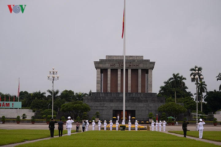 Thiêng liêng lễ chào cờ ngày Quốc khánh 2/9 trên Quảng trường Ba Đình