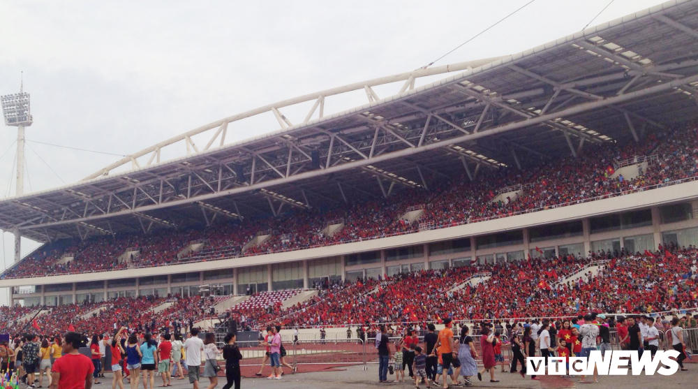 Khoảnh khắc ấn tượng lễ vinh danh những 'người hùng' ASIAD 2018 tại sân vận động Mỹ Đình