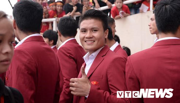 Khoảnh khắc ấn tượng lễ vinh danh những 'người hùng' ASIAD 2018 tại sân vận động Mỹ Đình