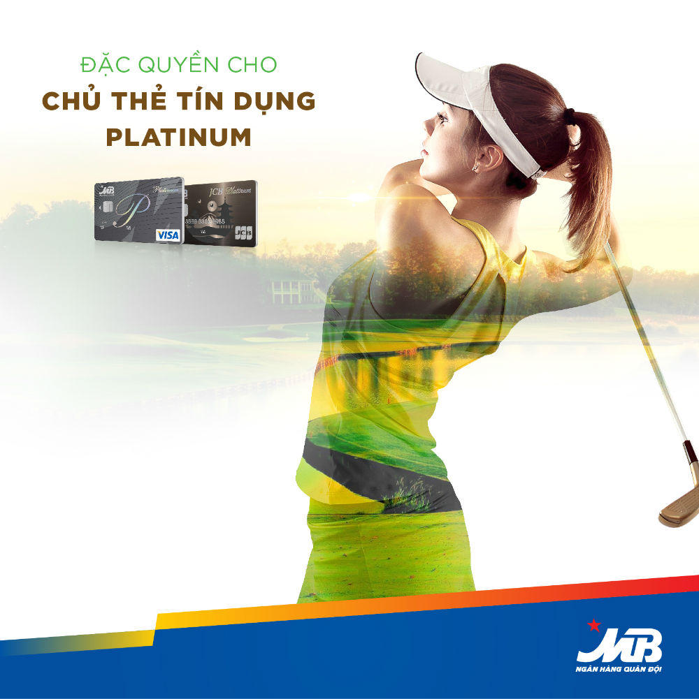 MB dành nhiều ưu đãi cho chủ thẻ tín dụng Platinum