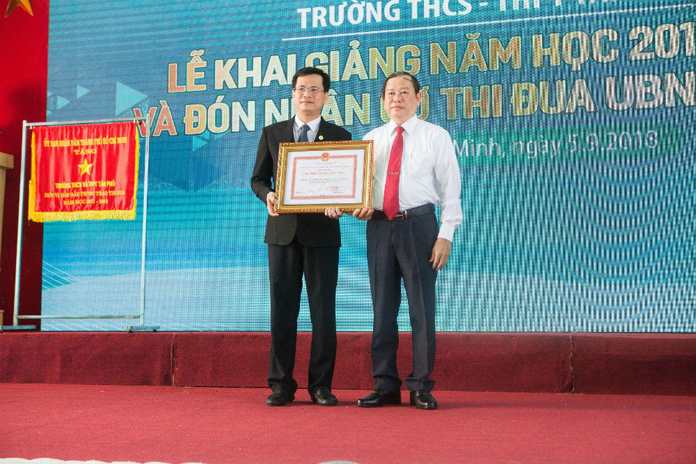 Trường THCS – THPT Tân Phú khai giảng năm học 2018 - 2019