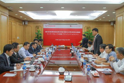 Agribank tiếp và làm việc với Tập đoàn Yanmar (Nhật Bản)