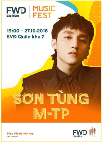 Dàn sao khủng tham gia Lễ hội âm nhạc FWD