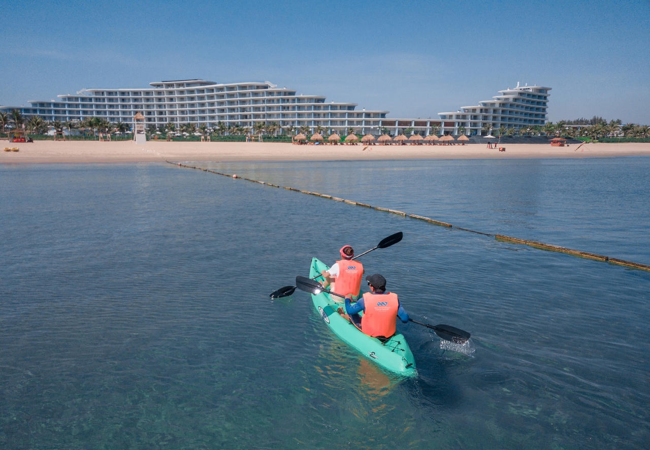 Hội họp phong cách "3 trong 1" bên bãi biển hàng đầu miền Trung