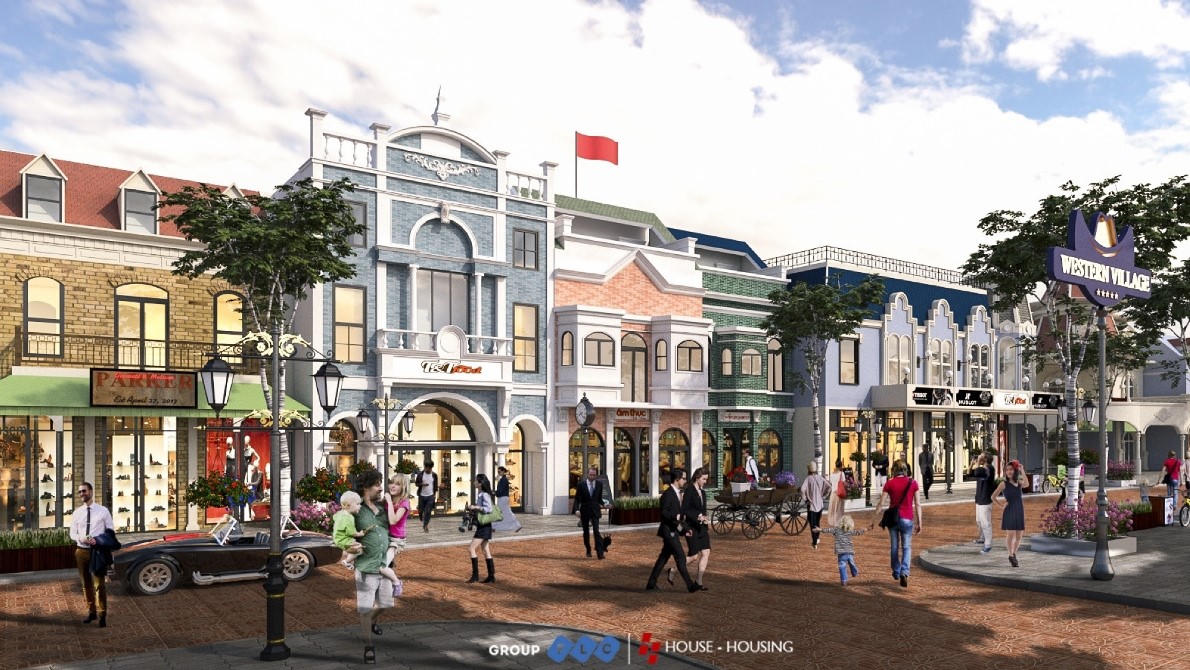 Ra mắt đồng loạt biệt thự, nhà phố Western Village khuấy động thị trường TP.HCM