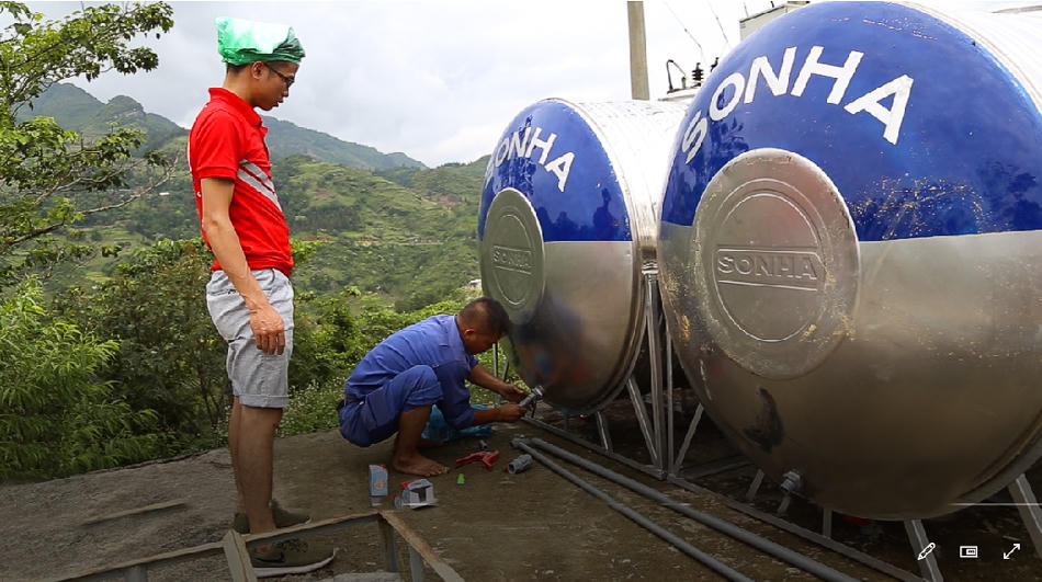 Giải “cơn khát” nước sạch nơi “Trường Sa cạn”
