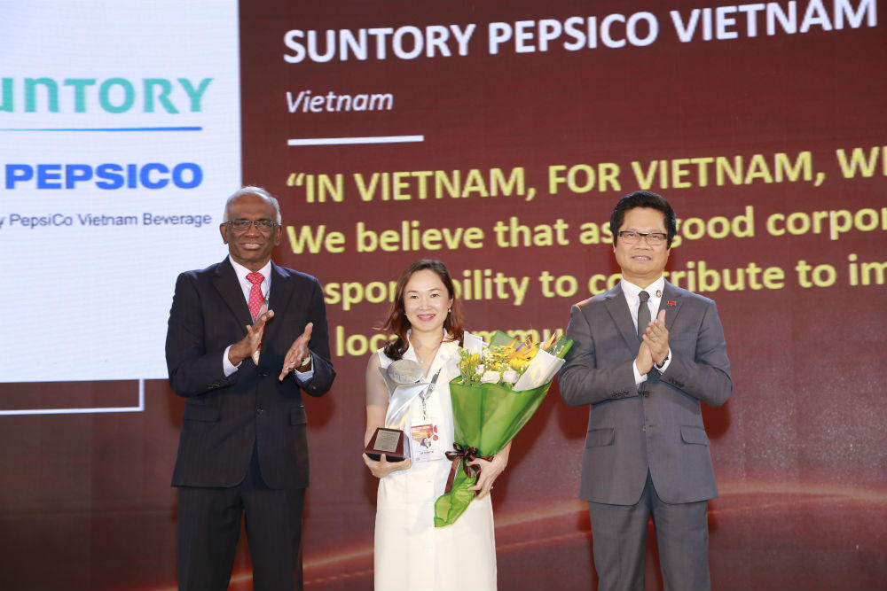 Suntory PepsiCo vinh dự nhận giải thưởng nhân sự uy tín Châu Á