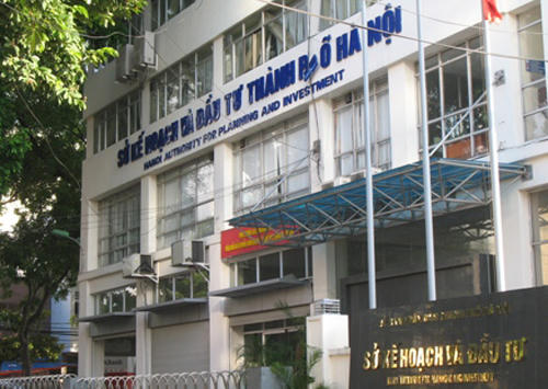 Sở Kế hoạch Đầu tư TP Hà Nội sẽ bị di dời khi thực hiện dự án. Ảnh: Võ Hải.