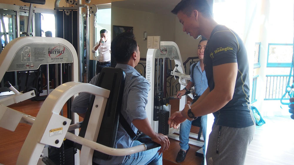 Thêm một phòng gym trong hệ sinh thái của tập đoàn dự án Hoàng Gia