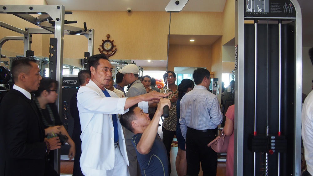 Thêm một phòng gym trong hệ sinh thái của tập đoàn dự án Hoàng Gia