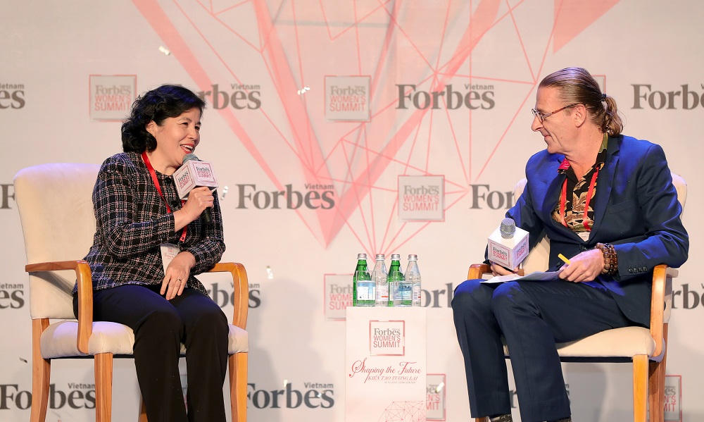 Bà Mai Kiều Liên được Forbes Việt Nam vinh danh với giải thưởng "Thành tựu trọn đời"