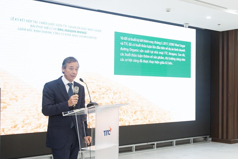 Đường organic của Thành Thành Công Biên Hòa sẽ xuất sang châu Âu