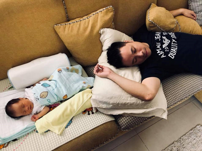 Đinh Ngọc Diệp, Victor Vũ khoe ảnh con trai đầu lòng mới sinh