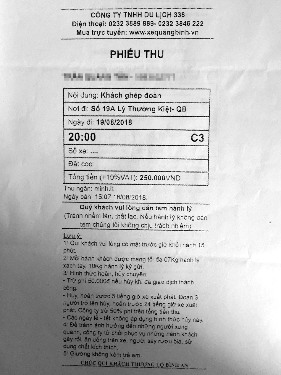 Quảng Bình: Nhà xe “né luật” tồn tại gần chục năm