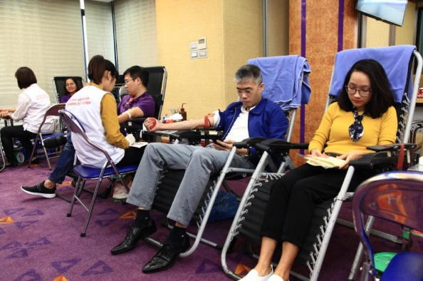 Hàng ngàn nhân viên TPBank trên cả nước hào hứng tham gia hiến máu nhân đạo