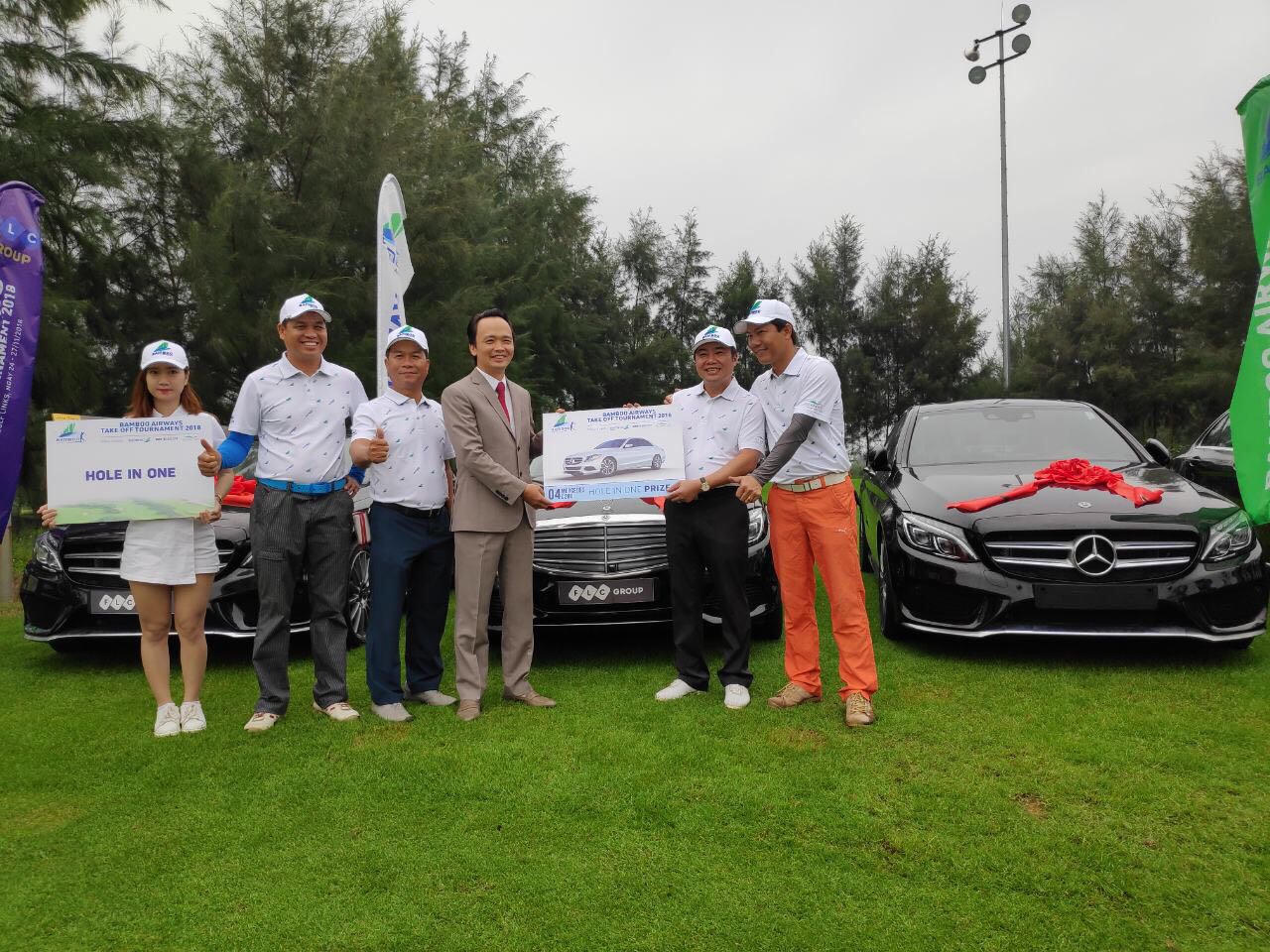 Xuất hiện Hole In One trị giá chục tỷ đồng tại Bamboo Airways Takeoff Golf Tournament 2018