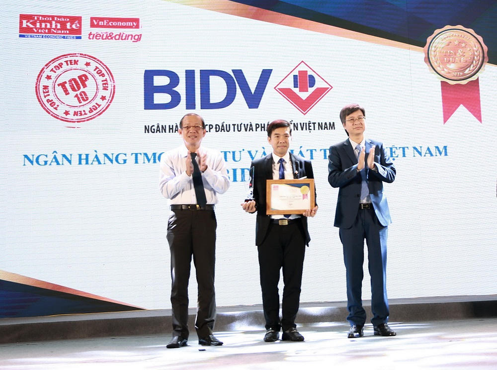 BIDV SmartBanking - Sản phẩm ngân hàng số được vinh danh tại “Tin & Dùng Việt Nam 2018”