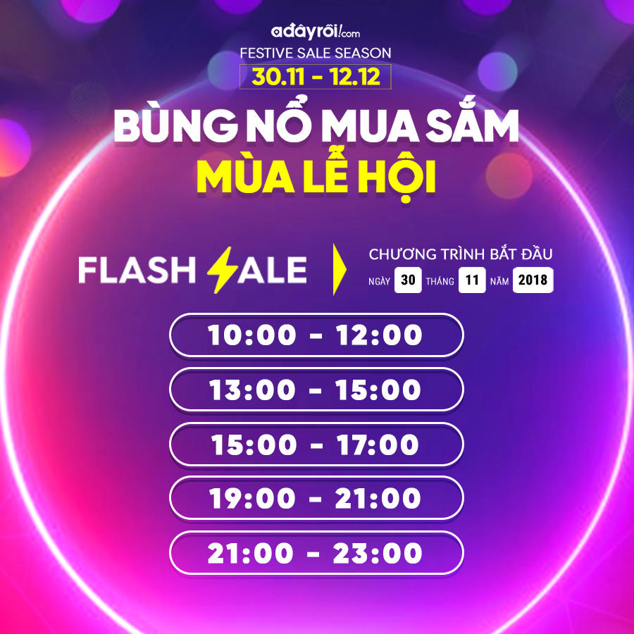 Adayroi tung chương trình siêu ưu đãi, giảm giá 50%++ dịp cuối năm
