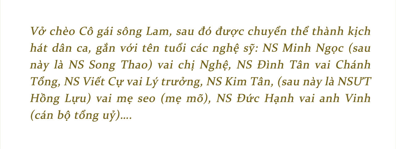 Nhà viết kịch Nguyễn Trung Phong: Một đời tận hiến cho sân khấu xứ Nghệ