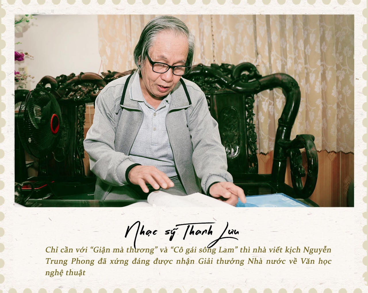 Nhà viết kịch Nguyễn Trung Phong: Một đời tận hiến cho sân khấu xứ Nghệ