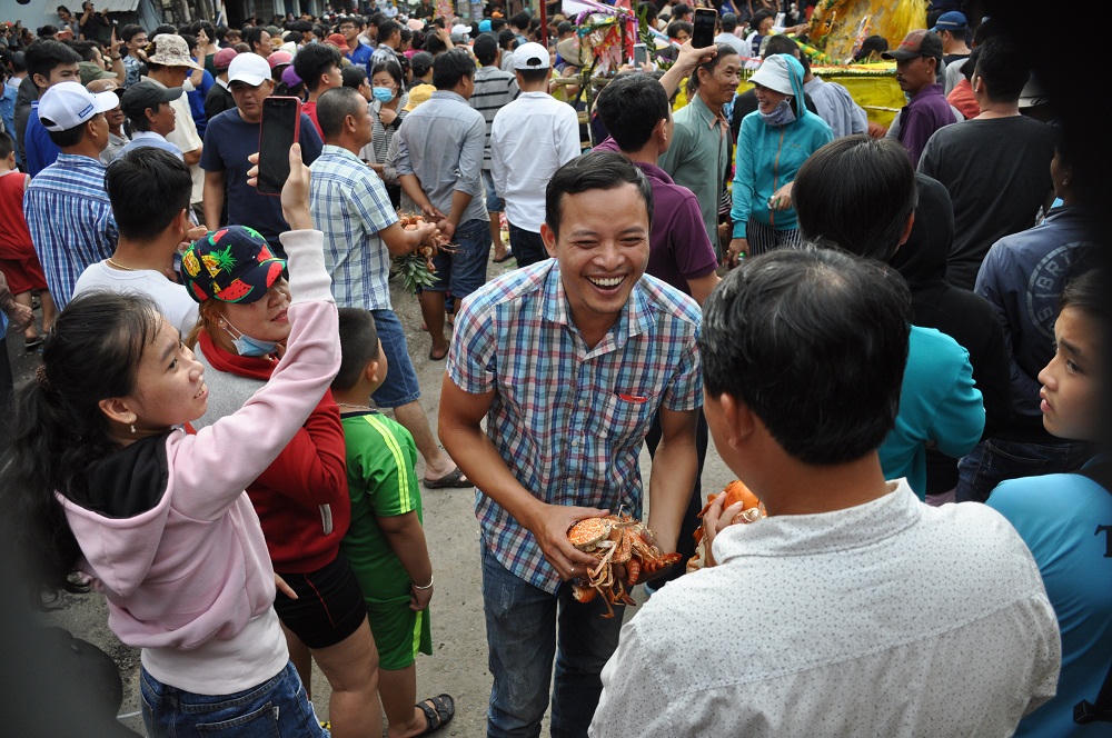 Độc đáo lễ hội Trai Đàng làng Bến Gỗ