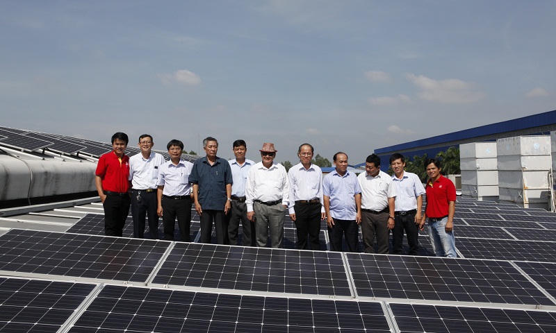 Lãnh đạo tỉnh Bến Tre thăm và làm việc với Tập đoàn Sao Mai, mời gọi đầu tư về Năng lượng mặt trời