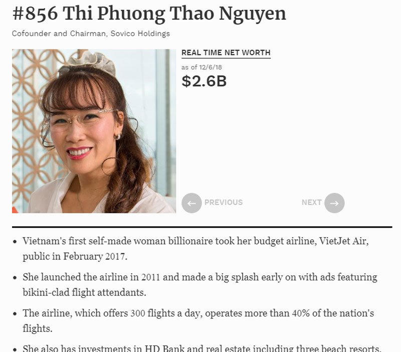 Chờ thêm 2 đại gia Việt Nam được vinh danh tỷ phú USD toàn cầu