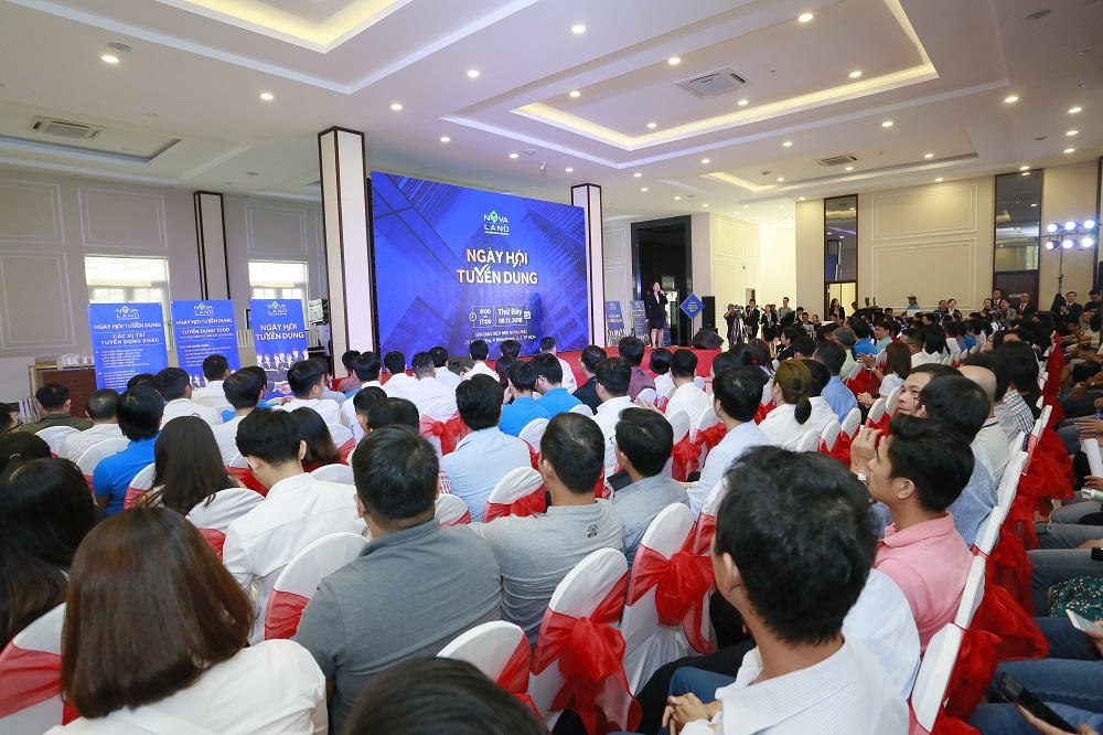 Hàng trăm nhân tài quy tụ tại ngày hội tuyển dụng Novaland 2018