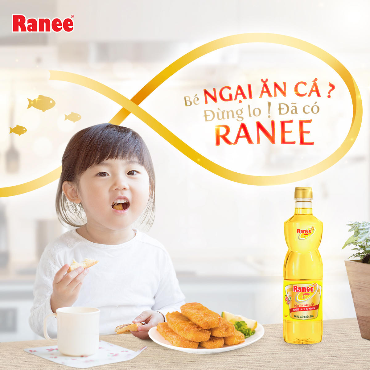 Trẻ khỏe mạnh, thông minh khi được cung cấp đủ chất béo