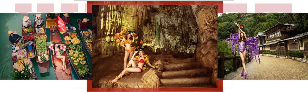 Hành trình "Bay cùng giấc mơ hoa" với Vietjet