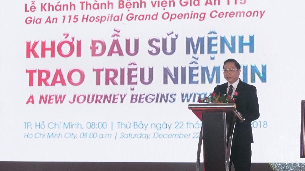 Thành phố Hồ Chí Minh khánh thành bệnh viện Gia An 115
