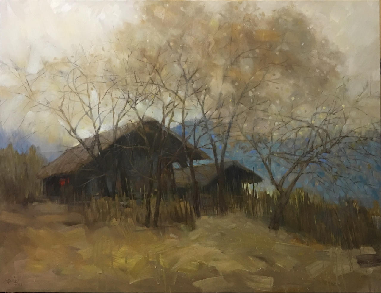 Triển lãm “Xuân sớm“: Những bức tranh rực rỡ sắc xuân