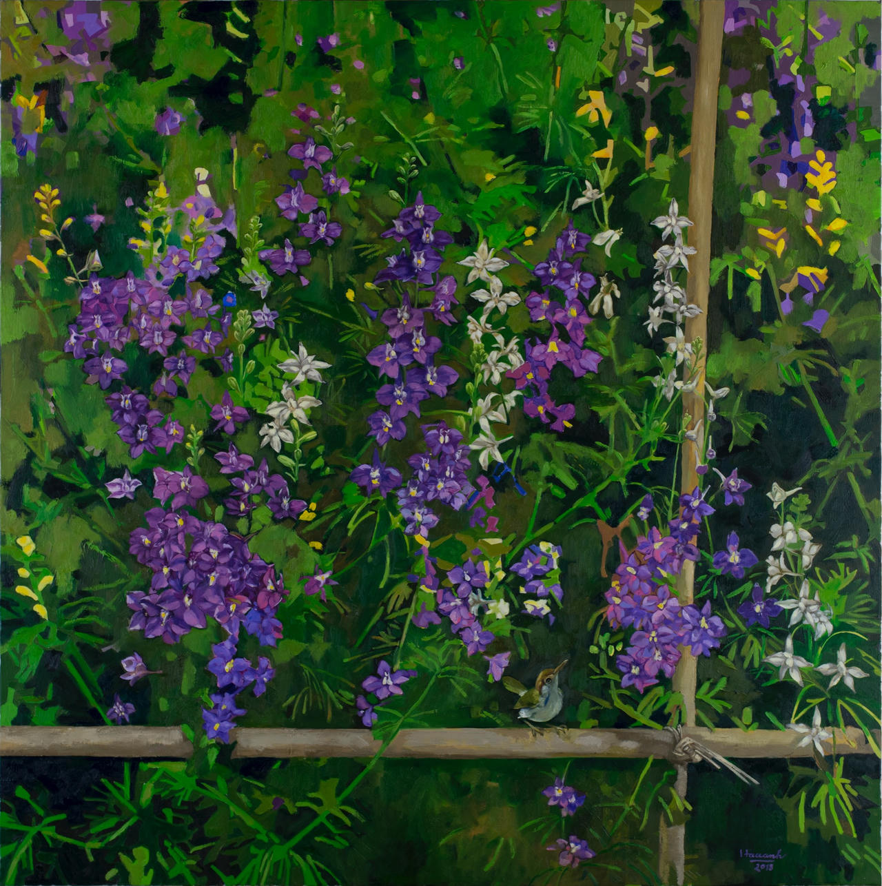 Triển lãm “Xuân sớm“: Những bức tranh rực rỡ sắc xuân