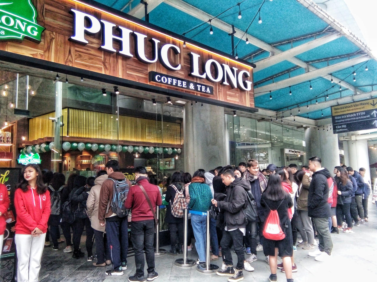 Thương hiệu Phúc Long lần đầu ra mắt giới trẻ thủ đô