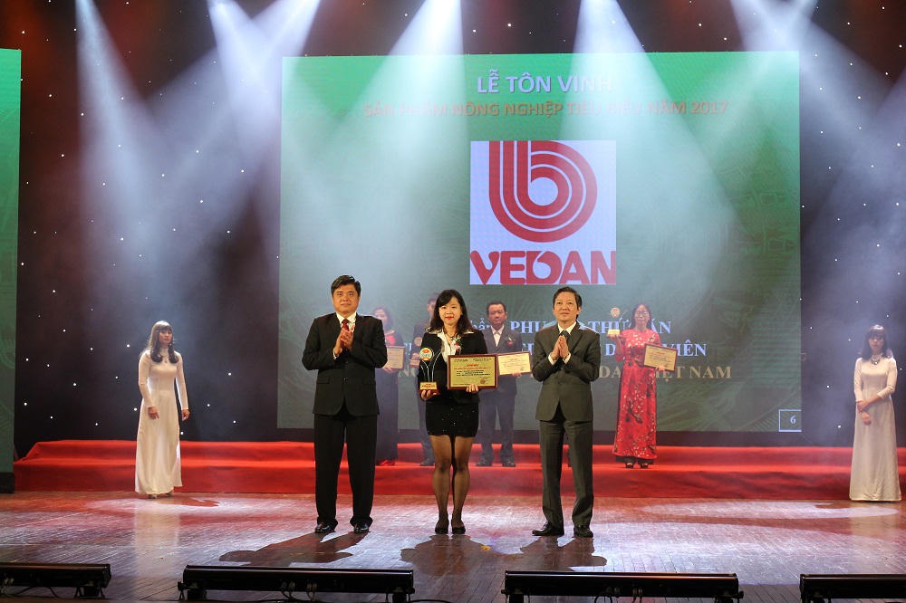 Vedan Việt Nam lần thứ 4 liên tiếp được vinh danh Sản phẩm nông nghiệp tiêu biểu